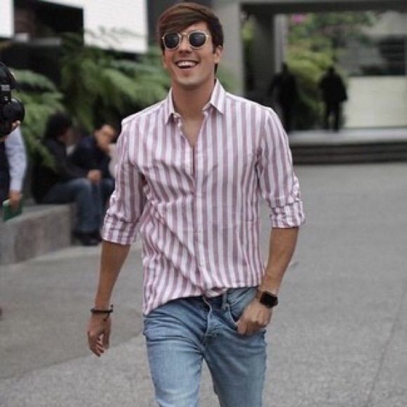 👔Men’s Casual Striped Long Sleeves Button Down👔 - Picture 11 of 16